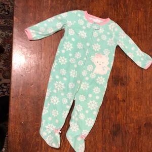 ❄️ 😺 footie PJs!